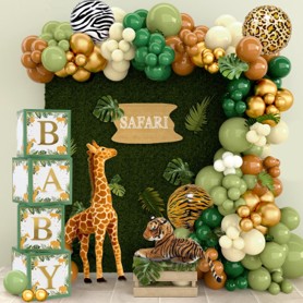 Balloon Set 127pcs - Safari - Image 2