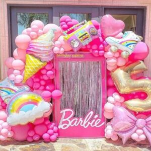 Balloon Set 134pcs - Barbie