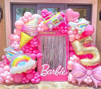 Balloon Set 134pcs - Barbie