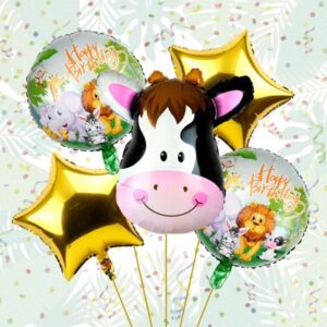 Balloon Set 43pcs - Happy Birthday (Animal Theme)