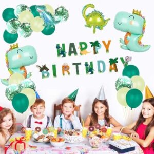 Balloon Set 45pcs - Happy Birthday (Dino Theme)