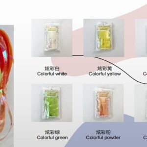 Colourful Curtain 1*1.2m - Mixed color (Pack of 3)