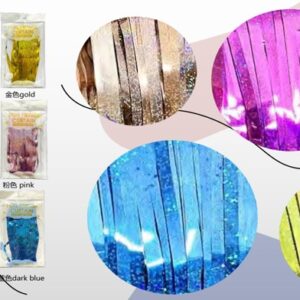 Laser Curtain 1*1.2m - Mixed color