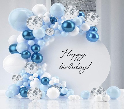 Party Balloon Set 115pcs - Blue - Image 3