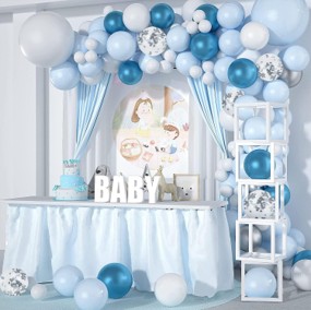 Party Balloon Set 115pcs - Blue - Image 2