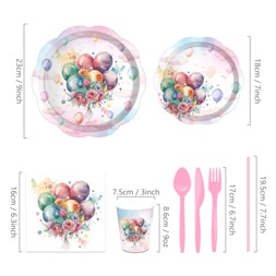 Tableware Set - Balloons - Image 2