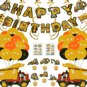 Balloon Set - Happy Birthday Truck