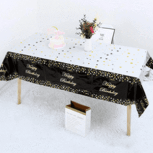 CPP Table Cloth - Happy Birthday 4pcs