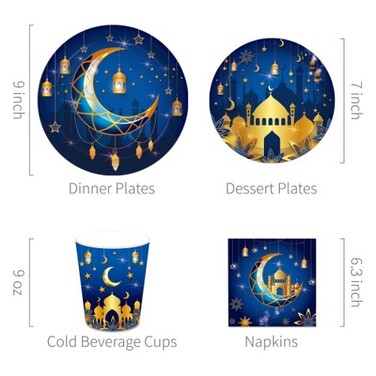 Tableware Set – Eid Mubarak - Image 3