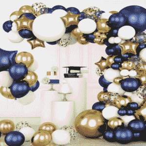 Balloon Set - Blue and gold