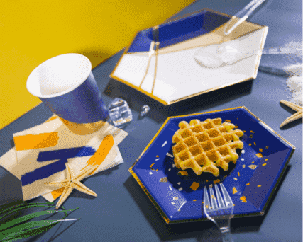 Tableware Set – Blue Design
