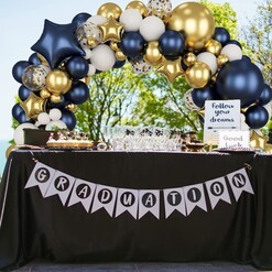 Balloon Set - Blue and gold - Image 2