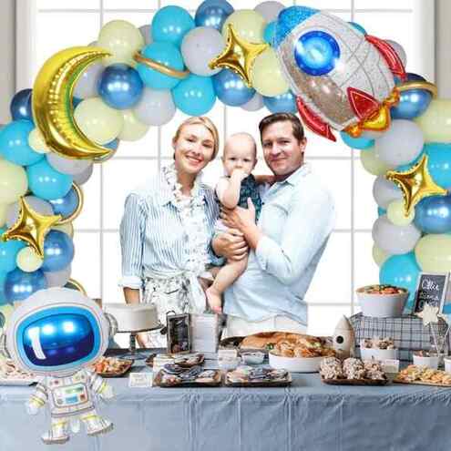Balloon Set - Happy Birthday Space - Image 2