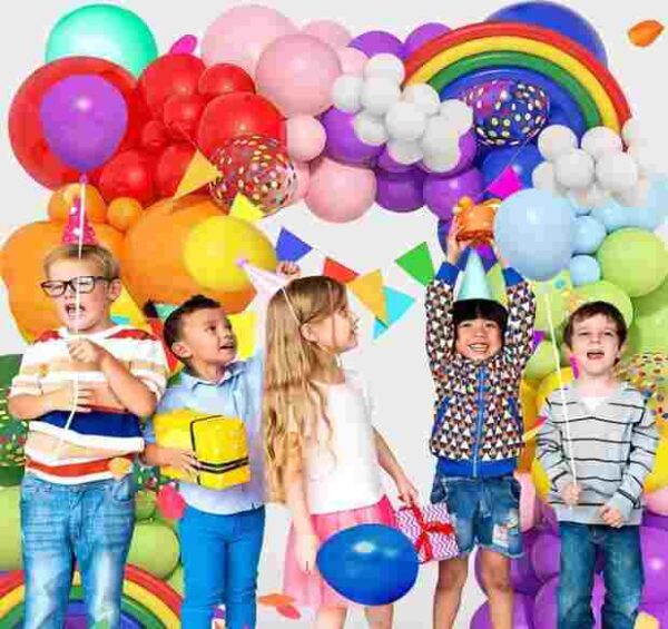 Balloon Set - Rainbow color. - Image 2