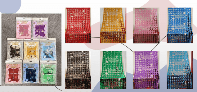 Happy Birthday Curtain (Pack of 5) - Image 2