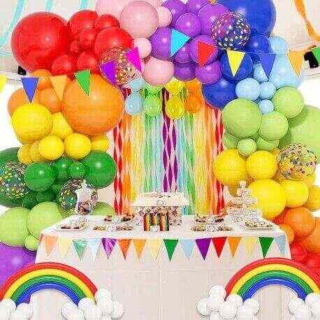 Balloon Set - Rainbow color. - Image 3
