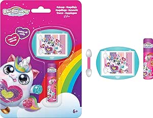 RAINBOCORNS TOY COSMETIC (EYESHADOW, LIP GLOSS & GLITTER GEL) 13.5x1.5x19.5 Multicolor