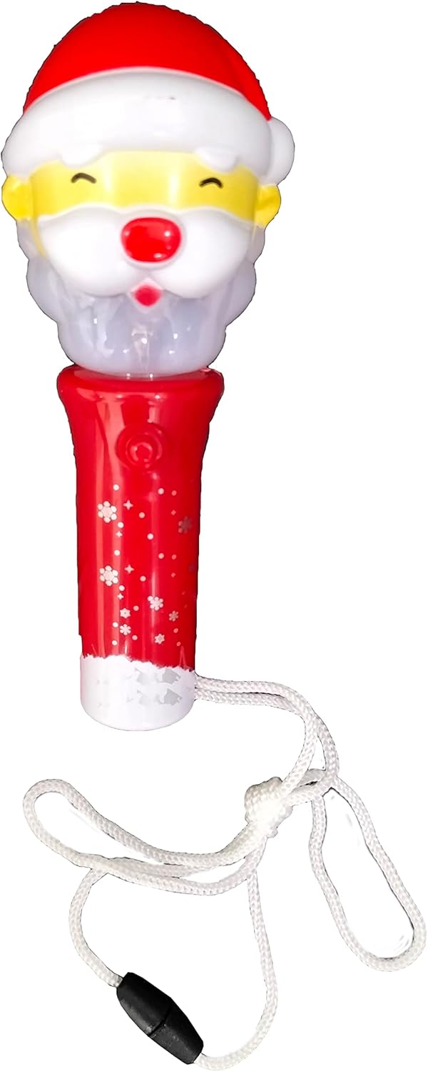 Christmas Fun Torch (With Flash Light) 3 Color Assorted - Image 5