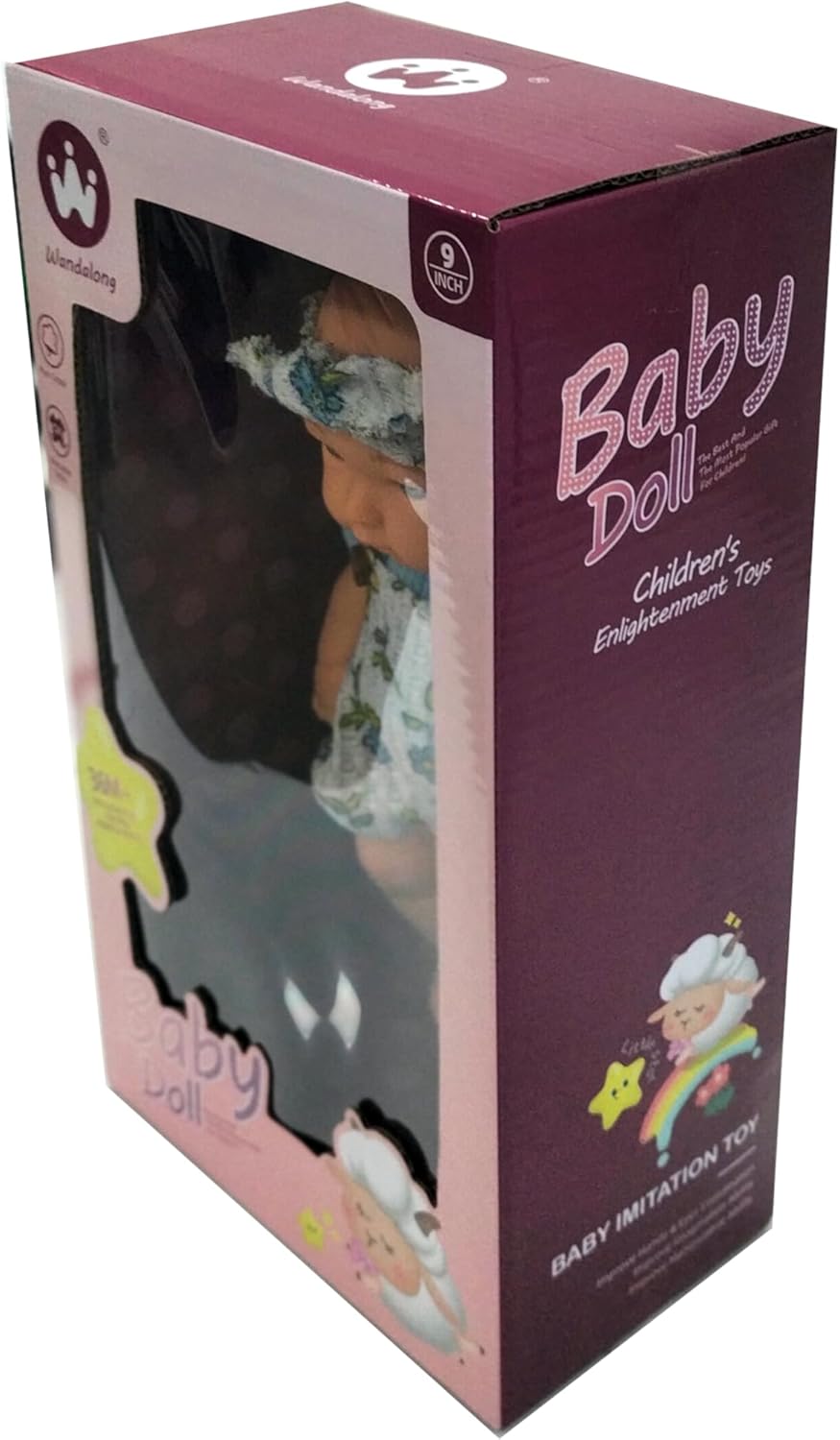 Fashion Baby Doll, 9 Inch, Floral Outfit with Blue Top, Ages 3+, Girls - Image 3