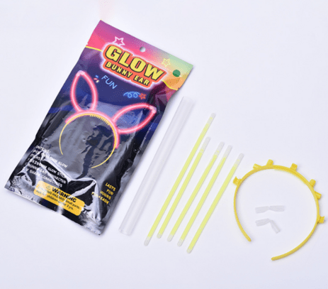 Glow Bunny Ear Headband (Pack of 5) - Image 2