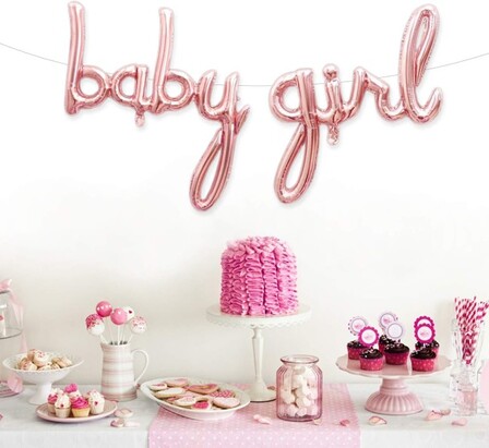 Foil Balloon - Girl (Pack of 5) - Image 2