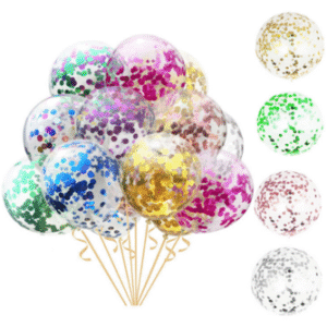 Confetti Balloon - 7 colors mix