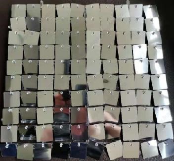 Wall Backdrop with Base - Transparent Clear Grid (Pack of 2) - Image 2