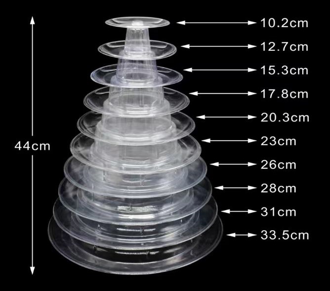 Macaron Display Stand 10 Layer - Image 2