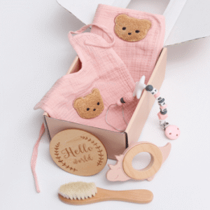 Baby Swaddle Gift Set Newborn Shower - Girls