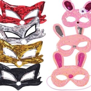 Animal Sequin Mask