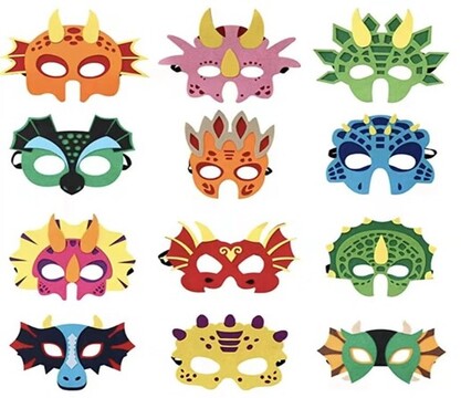 Animal Mask (Pack of 10)