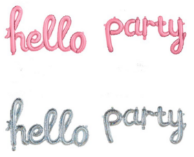 Foil Balloon - Party (Pack of 5)
