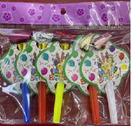 Party Blower Whistle (Pack of 8) - Image 2
