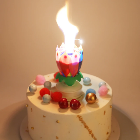 Musical Birthday Candle (Pack of 3)