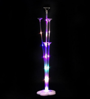 LED Balloon Stand for 5 balloons (Pack of 3)