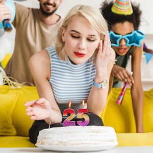 Numbers Candle (Pack of 8)