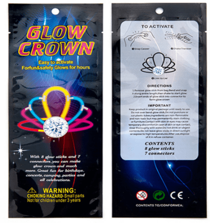 Glow Crown Headband (Pack of 5)