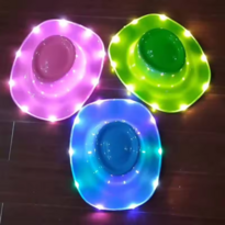 PVC Hat with LED light 2pcs - Image 2