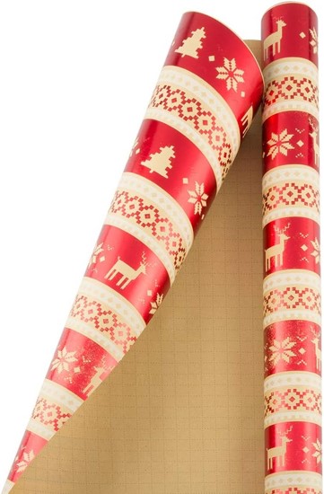 Gift Wrapping Paper 8pcs - Image 2