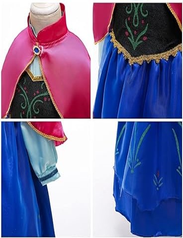 Anna Costume with Cape - Image 3