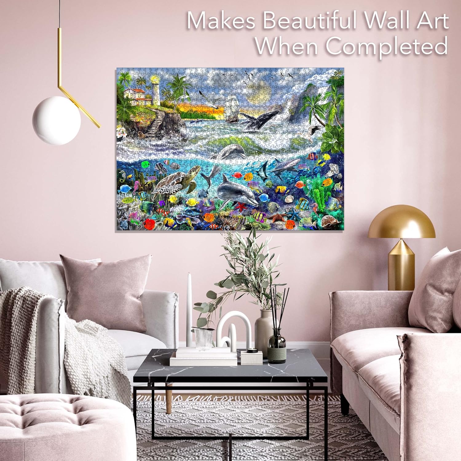 Brain Tree - Aquatic Island 1000 Piece Puzzles - Image 6