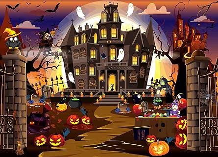 Brain Tree - Halloween 500 Piece Puzzles for for Adults and Kids 12+ Unique Puzzles for Adults and Kids 500 Pieces with Droplet Technology for Anti Glare & Soft Touch -19.5”Lx14.5”W
