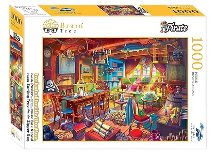 Brain Tree - Pirate 1000 Piece Puzzle - Image 2