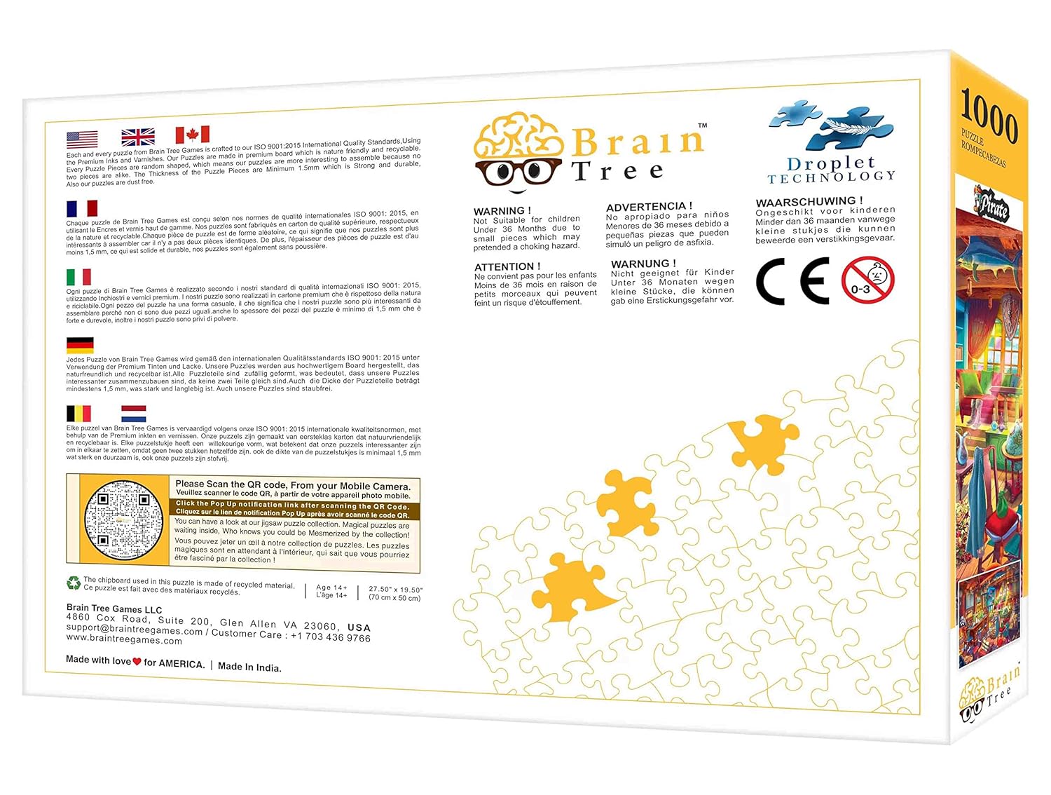 Brain Tree - Pirate 1000 Piece Puzzle - Image 5