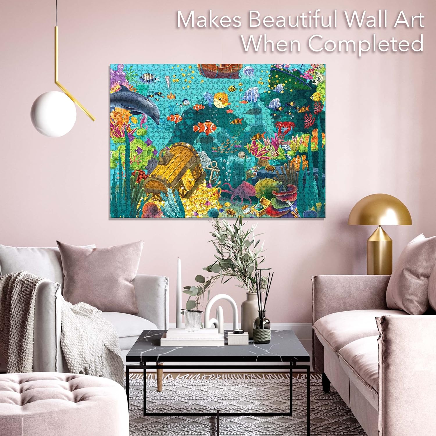 Brain Tree - Underwater Treasure 1000 Piece Puzzles - Image 6