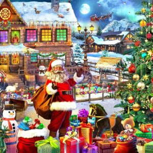 Brain Tree - Christmas Eve 1000 Piece Puzzle