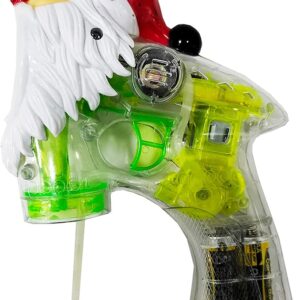 Christmas Santa Claus Bubble Gun With Music & Light