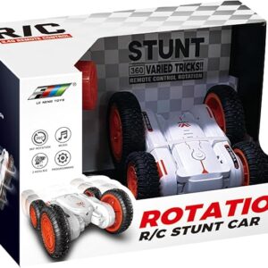 Remote Control Stunt Rotation Car for Kids, 360 Degrees Spin