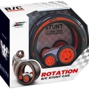Remote Control Stunt Rotation Car for Kids, 360 Degrees Spin