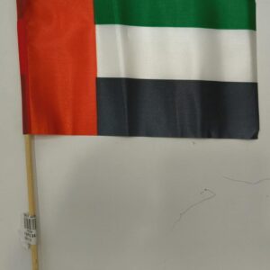 UAE National Flags - Durable( 14*21 CM ) - Set of 12